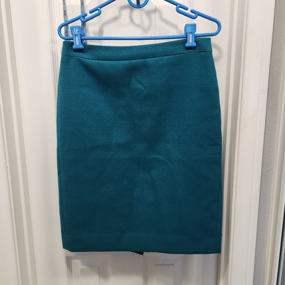 J. Crew no 2 pencil wool skirt size 6